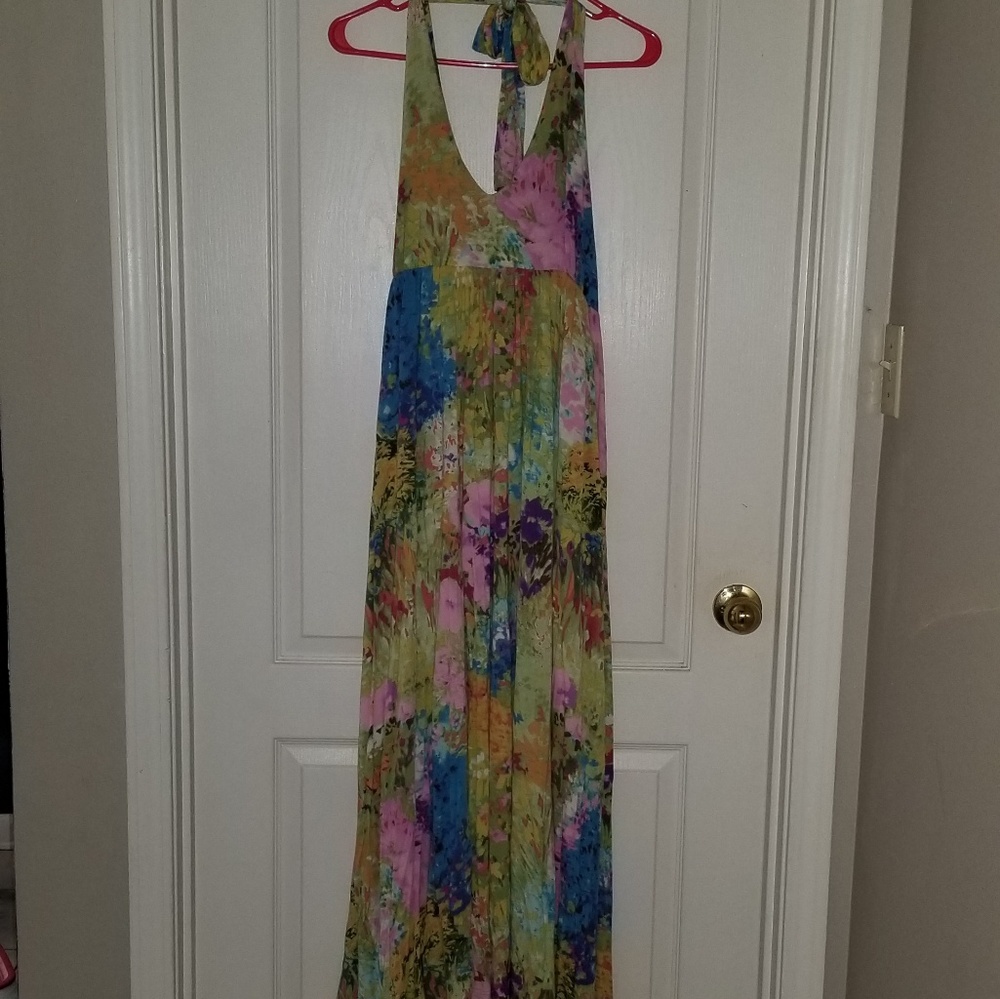 Multi colored dress